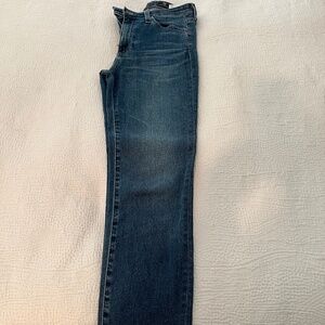 AG Isabelle High Rise Straight Crop Jean
